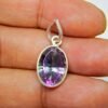 Mystic Quartz Pendant ,925 sterling silver pendant-silver jewelry-gemstone mystic quartz-gift for her P0021-GS