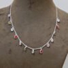 AAA+ Quality Genuine peridot, Zircon, Carnelian Choker Necklace-Gemstone Jewelry Necklace-Gemstone-Jewelry-Handmade- Oval Faceted NL0044-GS