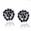 Sapphire Studs, Sapphire Earrings, Stud Earrings, Birthstone Earrings, Blue Earrings, Baguette Earrings, Tiny Studs, September Birthstone E0595-GS
