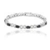 Natural Sapphire Bracelet in 925 Sterling Silver | Tennis Bracelet | Gemstone Bracelet | Sapphire Jewelry | September Birthstone | Gift Item BR0168-GS