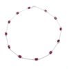 Dainty Stone Necklace , 925 Sterling Silver Necklace , Minimalist Necklace , Chain Necklace , Wedding Jewelry , Gift Item , Adjustable NL0147-GS
