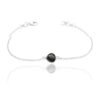Natural Smoky 925 Sterling Silver Bracelet , Dainty Bracelet , Wedding Jewelry , Minimalist Bracelet , Gift for her , Anniversary gift BR0014-GS