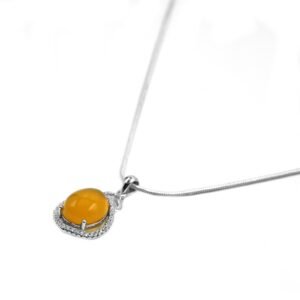 Dainty Agate Necklace , 925 Sterling Silver , Minimalist Necklace , Agate Necklace , Wedding Necklace , Anniversary Gift , Gift For Her NL0135-GS