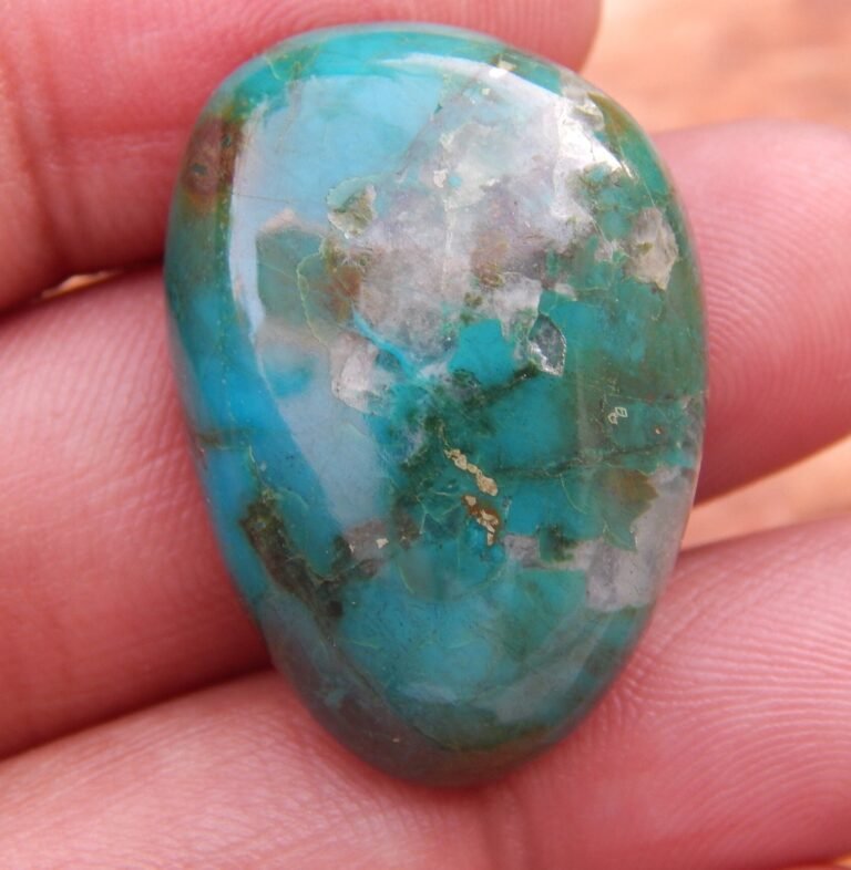 Natural Turquoise cabochon Hand Cut Gems For Jewelers, Jewelry Making Supplies L0006-GS