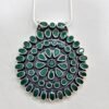 Green Onyx Necklace 925 Sterling Silver Necklace Pendant Necklace Gift for Her Pendant With Chain Engagement Necklace Anniversary Gift NL0131-GS