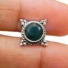 Natural Green onyx Earring Studs ,925 Sterling Silver Earring Studs, Handmade Earring, With Gemstone green onyx, Wedding Earring, Gift Item E0089-GS