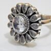 Cubic Zirconia Rings 925 Sterling Silver Jewelry Wedding Ring Adjustable Ring Handmade Ring Silver Jewelry Gift For Girls & Women Gift item