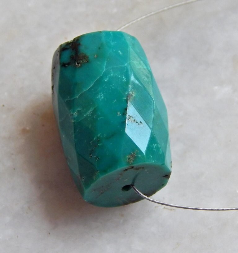 Beautiful !! Natural Faceted Turquoise Beads Gemstone, Turquoise Beads Hand Polish Jeweler Making, Turquoise Loose Beads Gemstone, L0005-GS