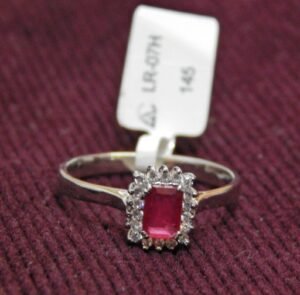 Natural Ruby Ring-925 Sterling Silver-Jewelry Ring-Gemstone Ring-Ruby Jewelry-Handmade-Faceted R0100-GS