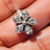 Cubic Zirconia Rings ,925 Sterling Silver Jewelry ring with gemstone zircon for Girls & Women gift for her handmade Ring R0106-GS