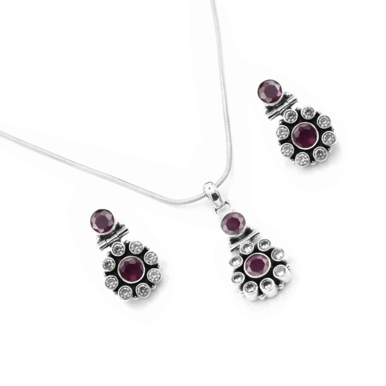 Natural Ruby Cubic zirconia Genuine Earring Stud, Ruby Earring jewelry 925 Sterling Silver Jewelry earring with gemstone Ruby for Girls NS0037-GS