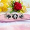 Natural Cubic zirconia Blue onyx green onyx ruby Bracelet-925 Sterling Silver Jewelry With Gemstone Cubic Bracelet- For Girls & Women BR0051-GS