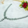 Natural Green Onyx Bridesmaid Necklace in 925 Sterling Silver Natural Gemstone Wedding Jewelry Anniversary Gift For Her NL0097-GS