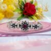 Natural Cubic zirconia Ruby Bracelet-925 Sterling Silver Jewelry With Gemstone Cubic Bracelet- For Girls & Women handmade bracelet BR0055-GS