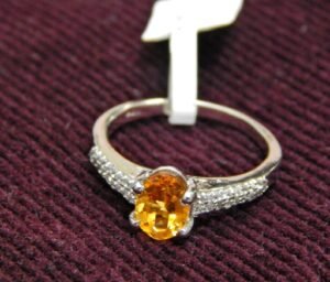 AAA+ Quality Oval cut Genuine Citrine Ring, 925 Silver Ring, Citrine jewelry, Women Ring handmade ring gift for her R0133-GS
