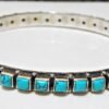 Natural Turquoise Bangle, Silver jewelry,925 Sterling Silver Bangle, Gift, Handmade Bangle, Gemstone Bangle-Size 2-6 B0003-GS