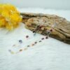 Natural Multi Gemstone Necklace jewelry-925sterling silver Mix Gemstone Necklace handmade Long necklace Anniversary Gift NL0015-GS