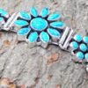 Natural Turquoise, Bracelet-925 Sterling Silver Jewelry With Gemstone Bracelet- For Girls & Women Gift item handmade bracelet gift item BR0049-GS