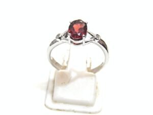 Natural Garnet Ring-925 Sterling Silver-Jewelry Ring-Gemstone Garnet ring Jewelry-Handmade-Faceted gift for her R0098-GS