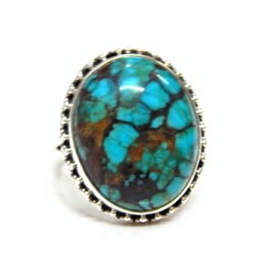 Natural Turquoise Ring 925 Sterling Silver Ring Handmade Ring Natural Turquoise Ring Gemstone Ring Gift For Her Anniversary Gift Ring R0084-GS