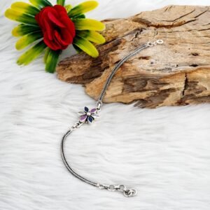 Multi Color Bracelet Ruby Bracelet Sapphire Bracelet Sterling 925 Silver Bracelet Wedding Bracelet Multi Gemstones Bracelet Gift For Her BR0190-GS