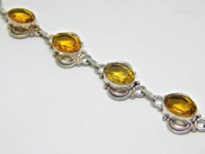 Citrine Bracelet Jewelry With Gemstone Citrine Bracelet- For Girls & Women Gift item handmade bracelet gift for her BR0029-GS