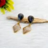 Sapphire Stud Earring Sterling 925 Silver Gold Plated Earring Earring Multi Sapphire Earring Wedding Earring Natural Gemstones Stud Earring E0864-GS