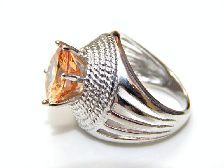 AAA+ Quality Round cut Genuine Citrine Ring, 925 Silver Ring, Citrine jewelry, Bohemian Ring , Unique Ring , Bridesmaid Ring , Wedding Ring R0208-GS