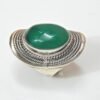 Green Onyx Rings ,925 Sterling Silver Jewelry ring With Gemstone green onyx for men & boys gift item R0201-GS