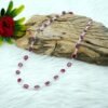Red Ruby Necklace Sterling 925 Silver Necklace Choker Necklace Minimalist Necklace Wedding Necklace Gift For Her Natural Gemstones Necklace NL0202-GS