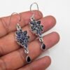 Blue Onyx Earring , 925 Sterling Silver Earring Gift, Handmade Earring, Gemstone Blue Onyx Earring gift for her E0372-GS
