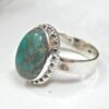 Natural Turquoise Ring 925 Sterling Silver Ring Handmade Ring Natural Turquoise Ring Gemstone Ring Gift For Her Anniversary Gift Ring R0077-GS