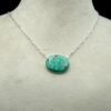 Turquoise necklace 925 Sterling silver jewelry Turquoise gemstone handmade necklace women necklace gift for her NL0088-GS