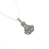 Marcasite Pendant 925 Sterling Silver Pendant Wedding Pendant Gift For Her Gemstone Jewelry Gift Item P0013-GS