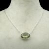 Amethyst Necklace 925 Sterling Silver Jewelry Green Amethyst necklace Wedding Gift Gemstone Necklace Gift For Her NL0081-GS