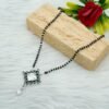 Natural Multi Gemstone Necklace jewelry-925sterling silver Mix Gemstone Necklace handmade Black Beads Mangalsutra necklace Anniversary Gift NL0038-GS