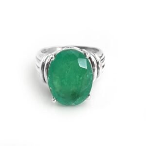 Green Onyx Ring Sterling 925 Silver Ring Wedding Ring Unisex Ring Gemstone Jewelry Gift For Her R0230-GS