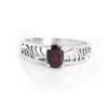 Natural Garnet Rings 925 Sterling Silver Ring Jewelry ring With gemstone Garnet Faceted Gift For Her Wedding Ring Unisex Ring R0195-GS