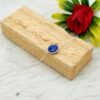 Natural Lapis Lazuli 925 Sterling Silver Bracelet Faceted Gemstone Adjustable Blue Bracelet Handmade Bracelet , Anniversary Gift For Her BR0144-GS
