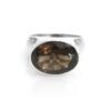 Smoky Topaz Ring 925 Sterling Silver Ring Brown Ring Natural Gemstone Jewelry Wedding Ring Gift For Her R0350-GS