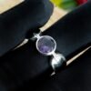Natural Amethyst Ring 925 Sterling Silver Ring Vintage Ring Handmade Ring Women Ring gift Item Silver jewelry Ring Gift For Her Purple Ring R0324-GS