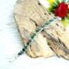 Natural Green onyx Bracelet 925 Sterling Silver Jewelry With Gemstone green onyx Bracelet For Girls & Women Gift item handmade bracelet BR0132-GS
