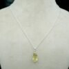 Lemon Quartz Necklace 925 Sterling Silver Jewelry AAA+ Quality Genuine Necklace Faceted Gemstone quartz Jewelry Handmade Jewelry NL0174-GS