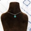 Turquoise necklace 925 Sterling silver jewelry Turquoise gemstone handmade necklace women necklace gift for her NL0118-GS