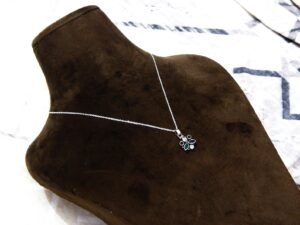 Dainty Pendant necklace 925 Sterling silver jewelry Natural gemstones Necklace handmade necklace women necklace gift for her NL0115-GS