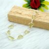 Lemon Quartz Bracelet 925 Sterling Silver Jewelry Genuine Gemstone bracelet with Lemon Quartz faceted Gift for her BR0088-GS
