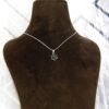 Emerald necklace 925 Sterling silver jewelry Emerald gemstone handmade necklace women necklace gift for her NL0117-GS