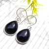 Black onyx 925 Sterling Silver Jewelry Earring With Gemstone Black Onyx, handmade earring, Dangle Earring, Drop Earring Girls & Women gift E0056-GS